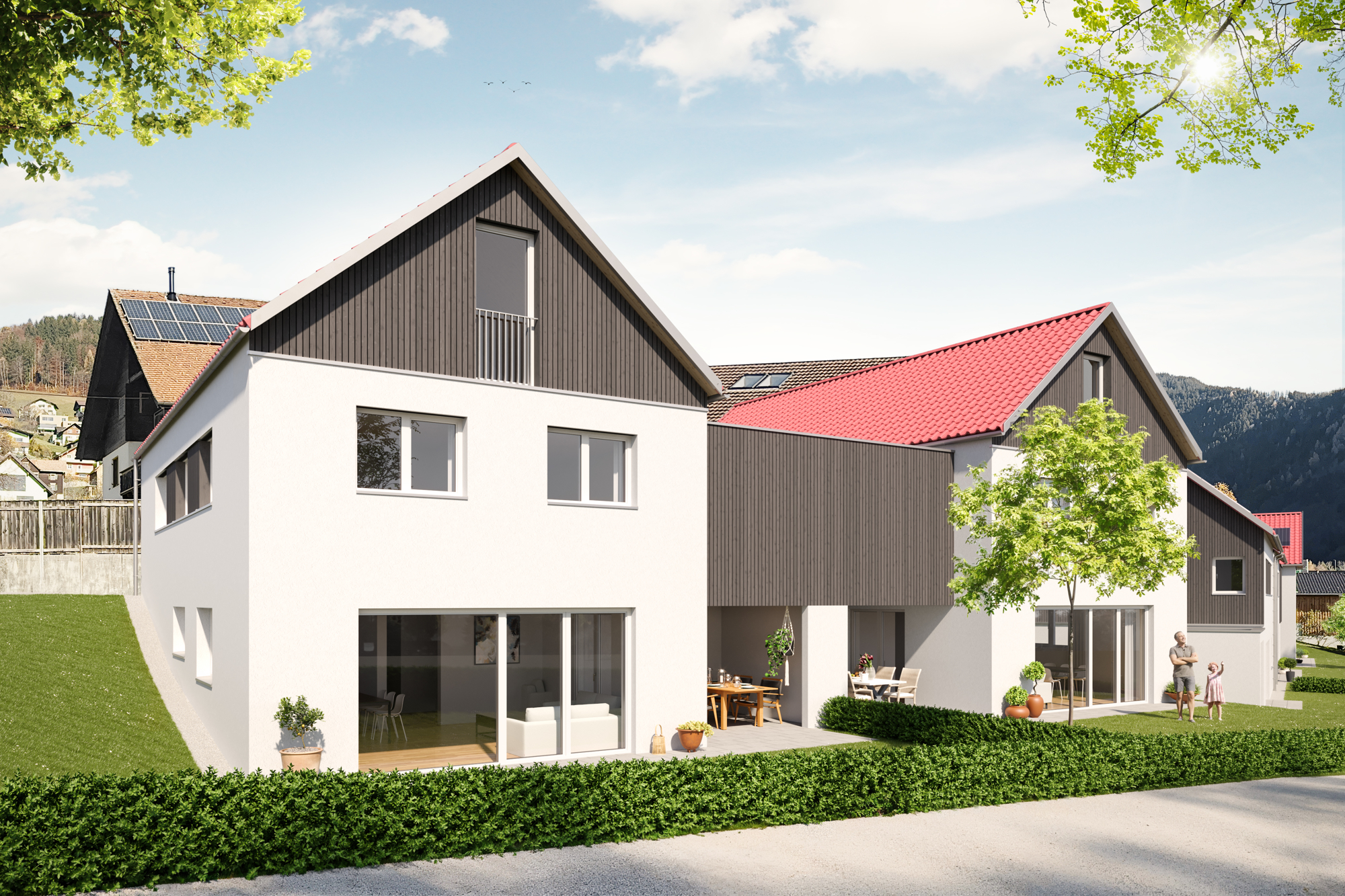 Alte Dorfstraße, Fraxern Titelbild